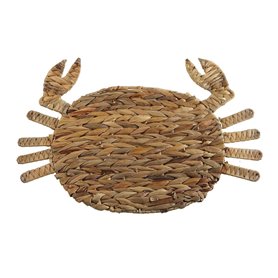 Dessous de plat Versa Crabe Jacinthe d'eau 26 x 1 x 32 cm