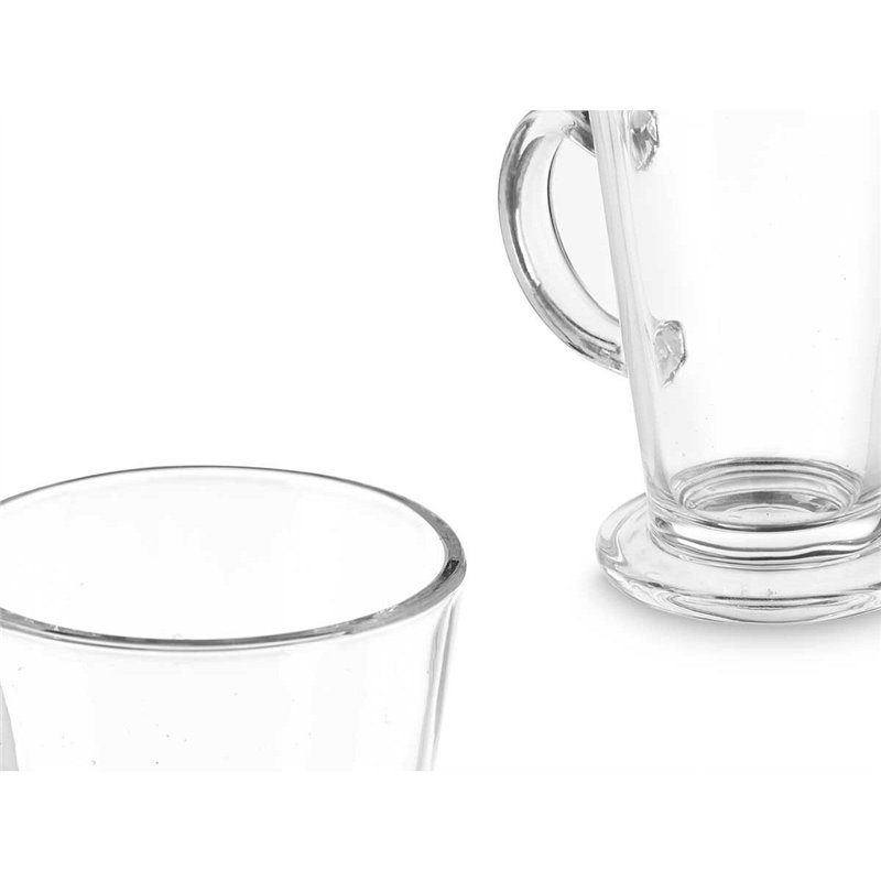 Image secondaire de Verre Cafe Latte Transparent verre 280 ml (24 Unités)