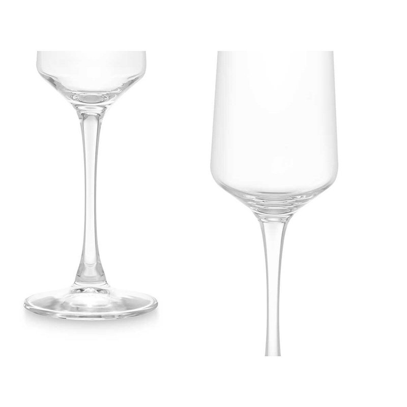 Image secondaire de Coupe de champagne Transparent verre 250 ml (24 Unités)