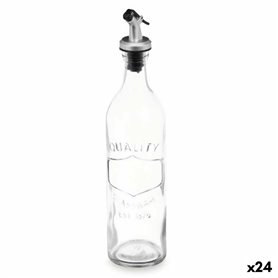 Huilier Avec relief Transparent verre 500 ml (24 Unités)