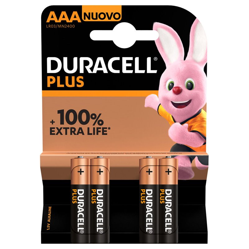 Duracell Plus 100 Batterie à usage unique AAA Alcaline