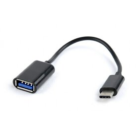 Adaptateur USB C vers USB GEMBIRD A-OTG-CMAF2-01 Noir 20 cm 200 cm