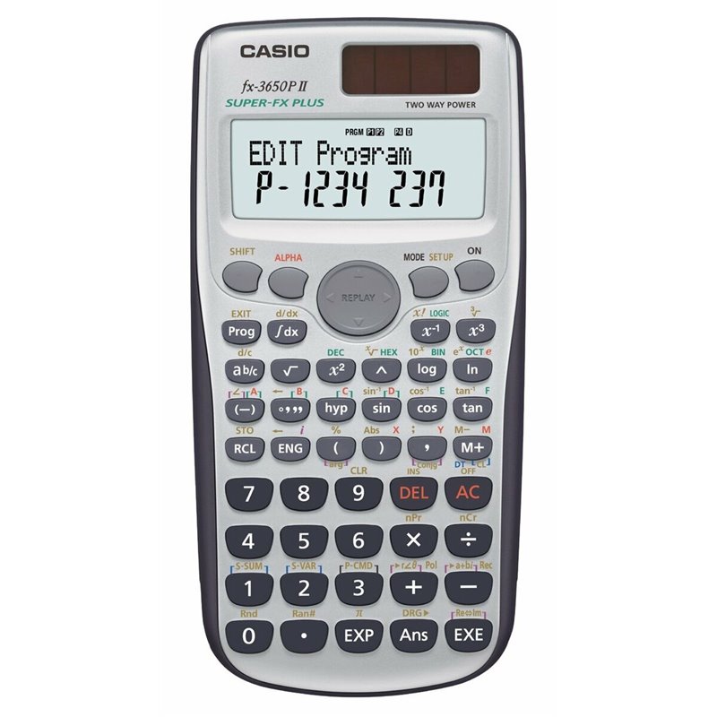 Calculatrice Casio FX-3650PII-W-EH Blanc