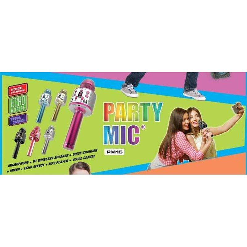 Image secondaire de Microphone Karaoké Cefatoys Bluetooth