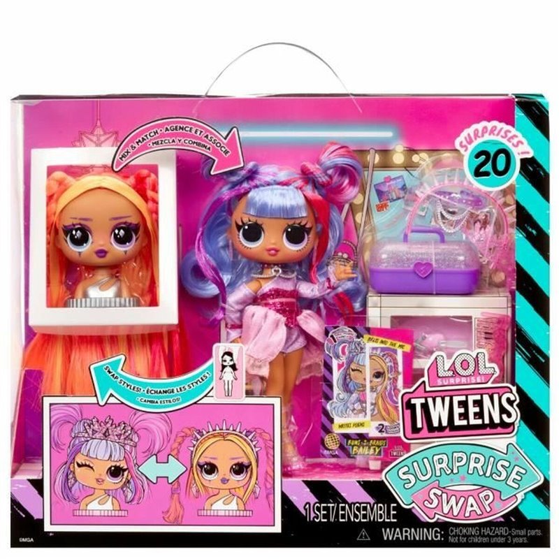 Image secondaire de L.O.L. Surprise! Tweens Surprise Swap Fashion Doll- Buns-2- Braids Bailey