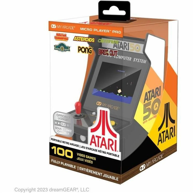 Console de Jeu Portable My Arcade Micro Player PRO - Atari 50th Anniversary Retro Games