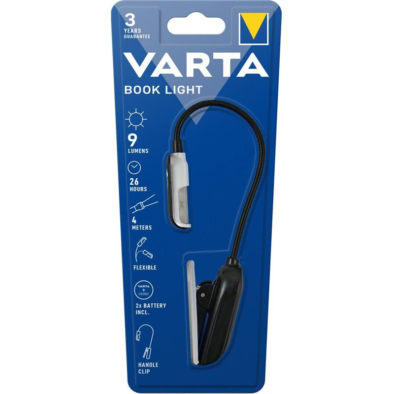 Image secondaire de Varta 16618 Noir, Argent Lampe-torche à cliper LED