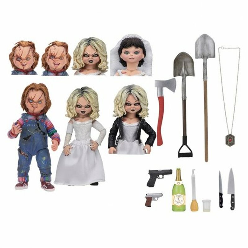 Figurine d'action Neca Chucky y Tiffany