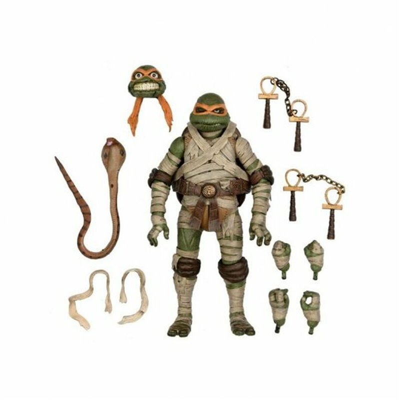 Figurine d'action Neca Michelangelo Mummy Moderne