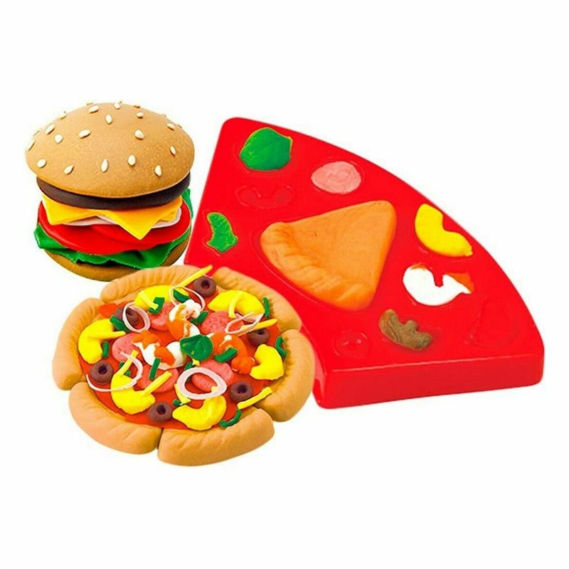 Image secondaire de Pâte à modeler en argile Colorbaby Burger & Sandwich Multicouleur (19 Pièces)