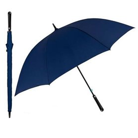 Parapluie automatique Perletti Golf Blue marine Polyester Ø 132 cm
