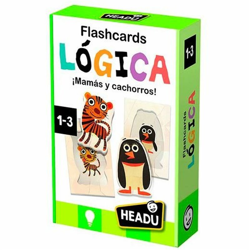 Image secondaire de Jouet Educatif HEADU Flashcards Logic (5 Unités)