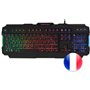 Mars gaming MRK0, Clavier Antighosting, RGB Rainbow, Layout Français