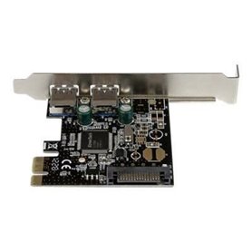Carte PCIe à 2 ports USB 3.0 - Alimentation SATA - Adaptateur PCI Expr