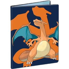 Grand Classeur Pokémon à Anneaux Xy - Dracaufeu sur fond noir et or