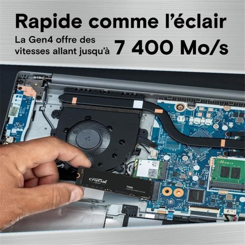 Image secondaire de Disque dur Crucial T500