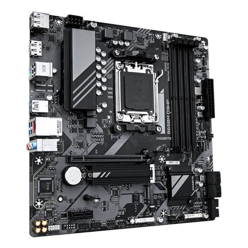 Image secondaire de Gigabyte B650M D3HP (rev. 1.0) AMD B650 Emplacement AM5 micro ATX