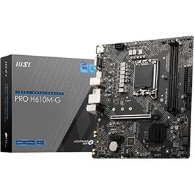 MSI Pro H610M-G, Intel H610 Mainboard - Sockel 1700, DDR5