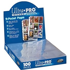 Ultra Pro - 100 pages de classeur - 9 cartes Si