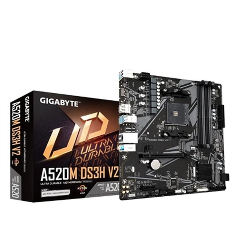 Gigabyte A520M DS3H V2 carte mère Emplacement AM4 micro ATX