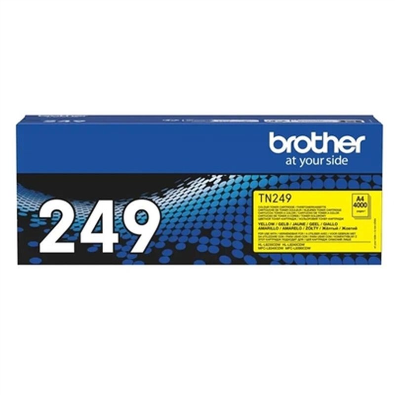 Brother TN-249Y Cartouche de toner 1 pièce(s) Original Jaune