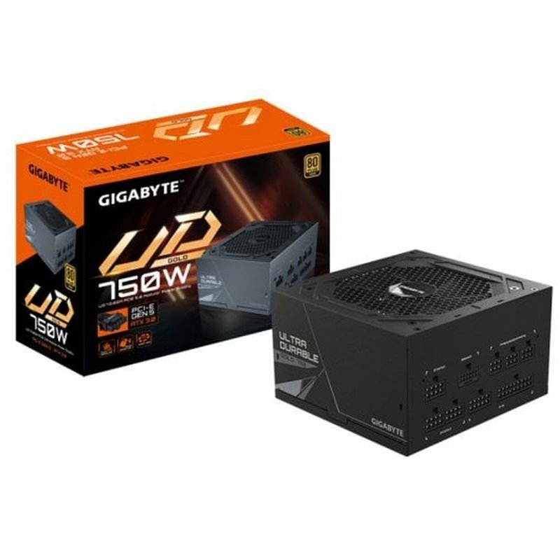 Gigabyte UD750GM PG5 unité d'alimentation d'énergie 750 W 20+4 pin ATX ATX Noir