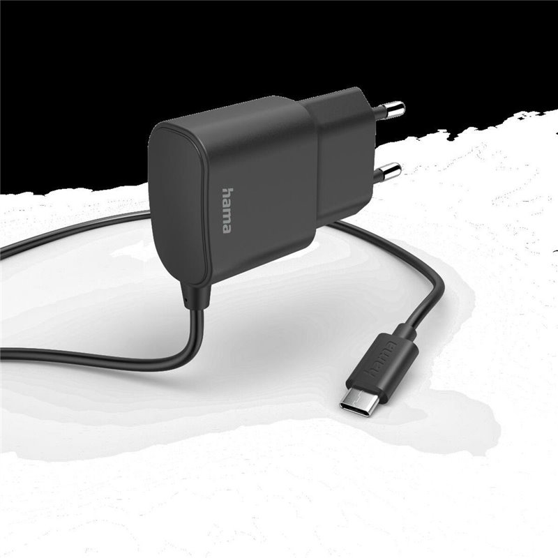 Hama 00201618 chargeur d'appareils mobiles Téléphone portable, Smartphone Noir Secteur Intérieure