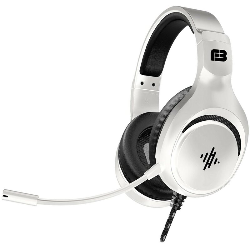 Casques avec Microphone Blackfire Blanc