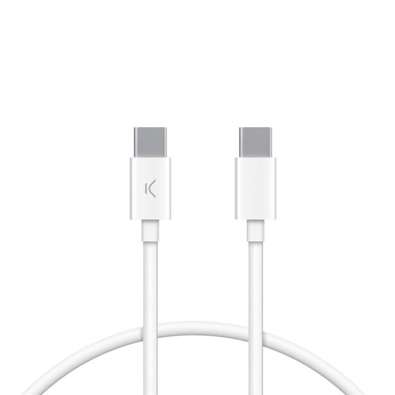 Câble USB-C vers USB-C KSIX BXCUC03SBL