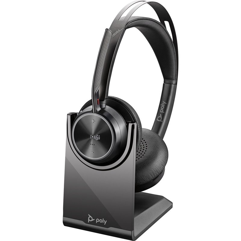 Poly Micro-casque VFOCUS2-M avec socle de charge