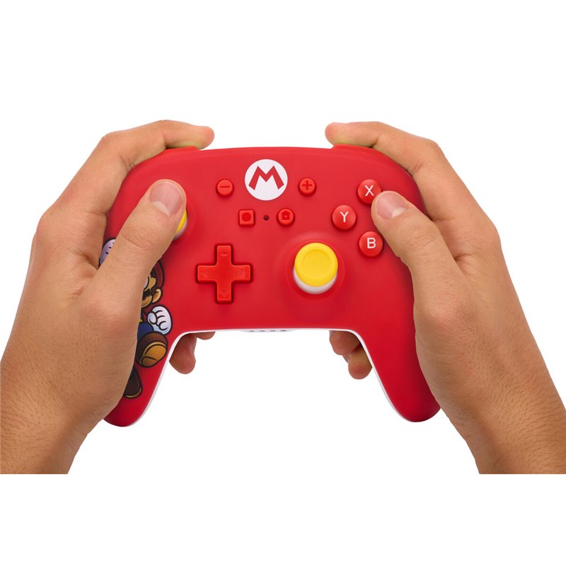 Image secondaire de Commande Gaming Sans Fil Powera MARIO Rouge Nintendo Switch