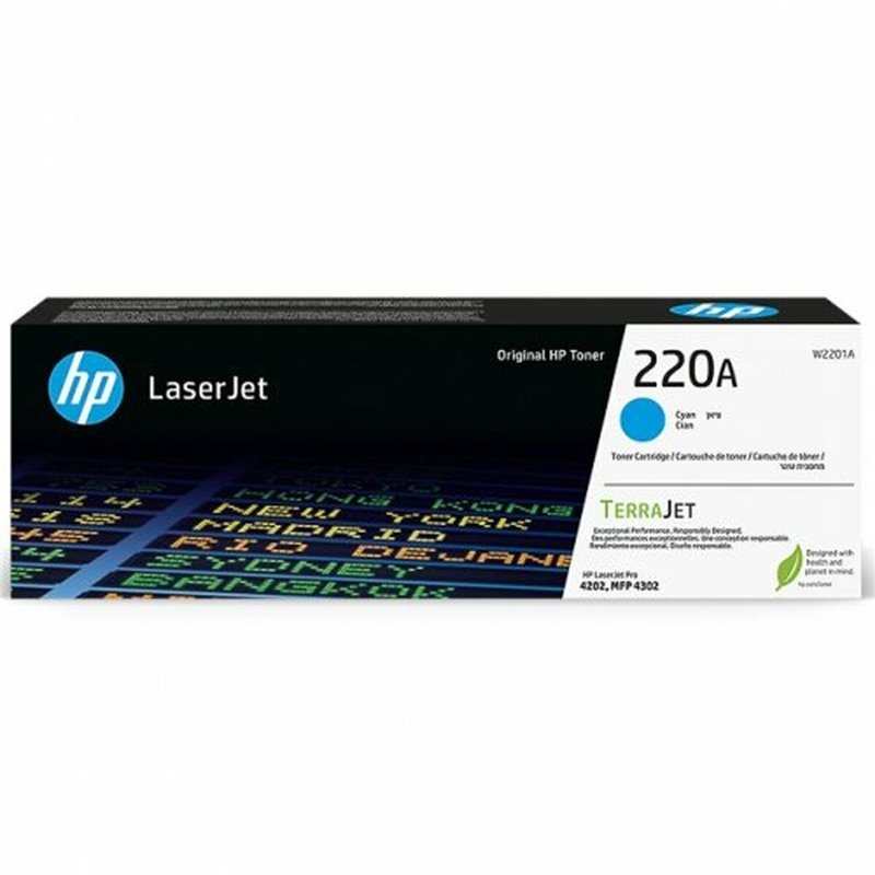 HP Toner LaserJet cyan authentique 220A