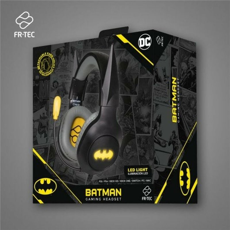 Casques avec Micro Gaming FR-TEC BATMAN