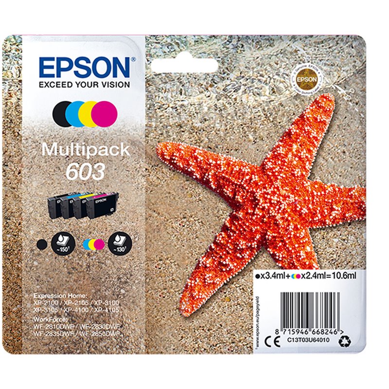 Image secondaire de Epson Multipack 4-colours 603 Ink