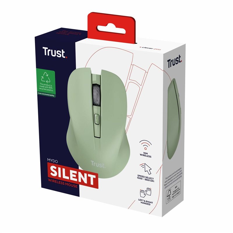 Image secondaire de Trust Mydo souris Bureau Ambidextre RF sans fil Optique 1800 DPI