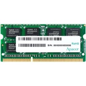 APACER Mémoire unique SODIMM DDR3 8GB 1600MHz 11CL 1.35V - DV.08G2K.KA