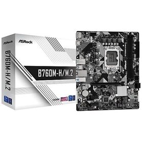 Carte Mère ASRock B760M-H/M.2 DDR5 (Intel LGA 1700) Micro ATX
