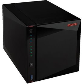 Nas Server Asustor Nimbustor 4 As5304t 4 Bahias Celeron Quad Core J410