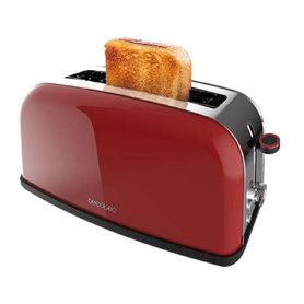 Grille-pain verticaux Toastin' time 850 Red Long Lite Cecotec