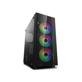 DEEPCOOL BOITIER PC MATREXX 55 V3 ADD - Moyen Tour - RGB 3F - Noir - F