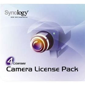 Synology pack 4 licences pour caméras supplément