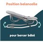 Transat balancelle BAMBISOL - Barre de jeux - Dossier inclinable 3 pos