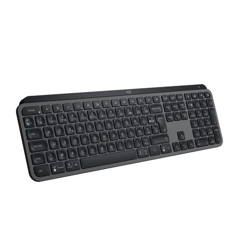 Logitech MX Keys S clavier RF sans fil + Bluetooth Azerty Français Graphite