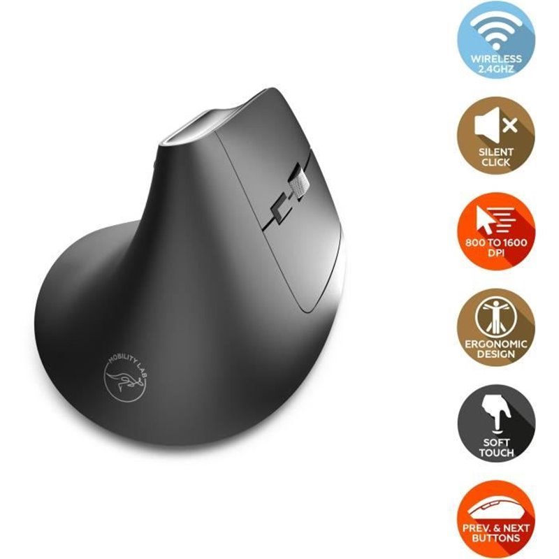 Image secondaire de Souris sans-fil Mobility Lab ML313139 Noir