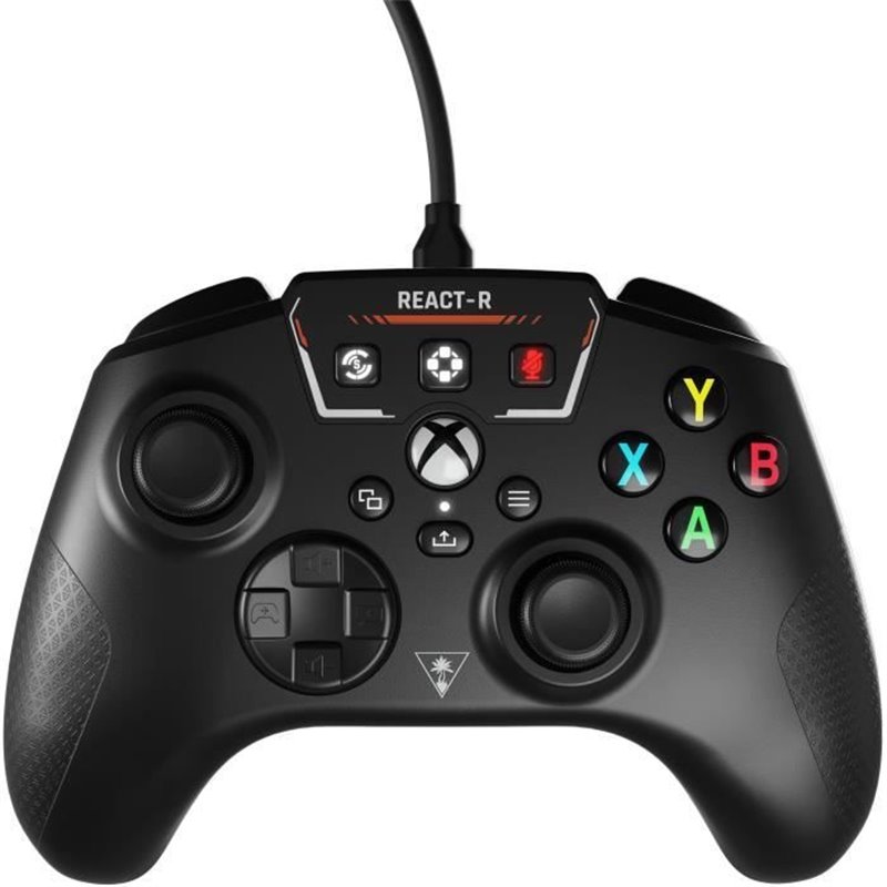 Turtle Beach React-R Noir USB Manette de jeu Analogique/Numérique PC, Xbox One, Xbox Series S, Xbox Series X