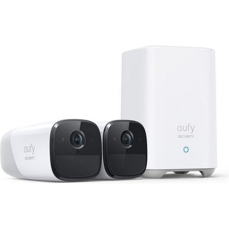 Eufy eufyCam 2 Pro Cosse Caméra de sécurité IP Intérieure et extérieure 2048 x 1080 pixels Mur