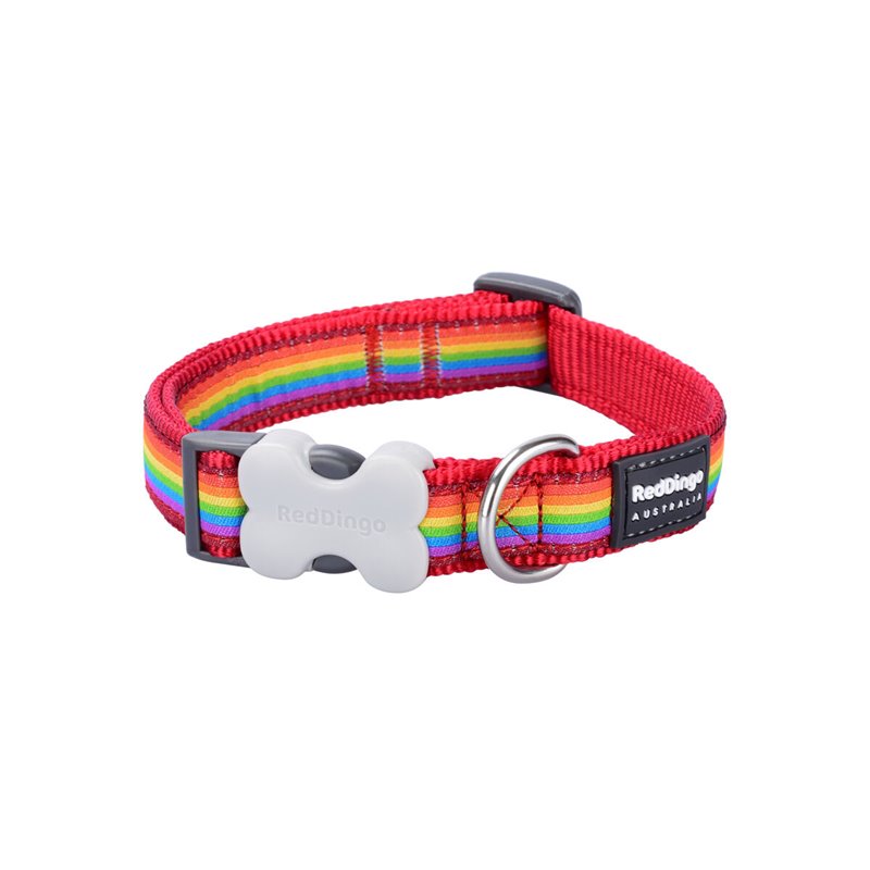 Image secondaire de Collier pour Chien Red Dingo STYLE RAINBOW 41-63 cm