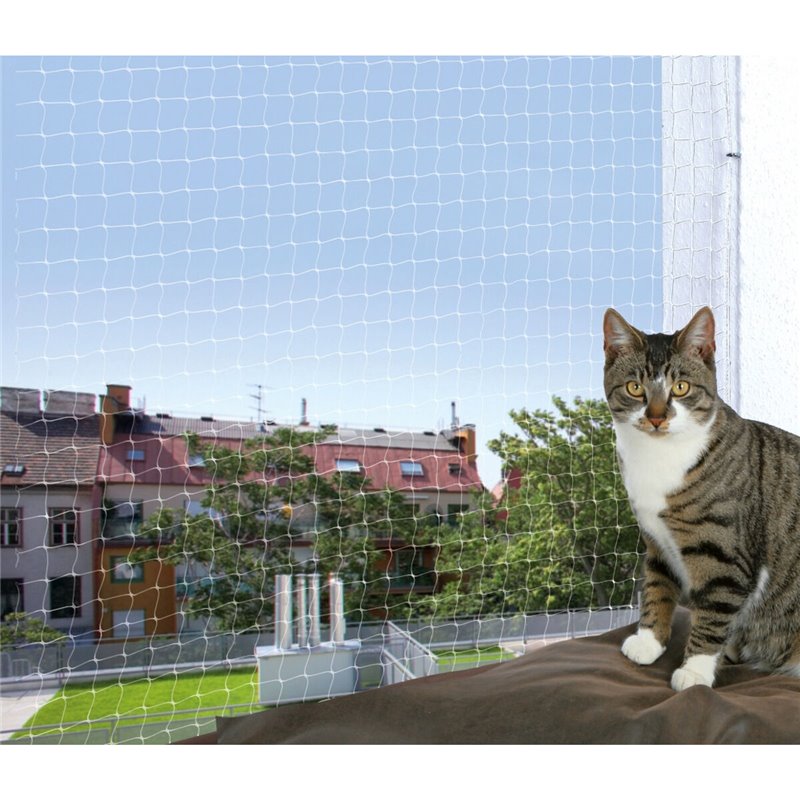 Image secondaire de Filet de sécurité Trixie 44323 Chat Transparent Nylon 4 x 3 m