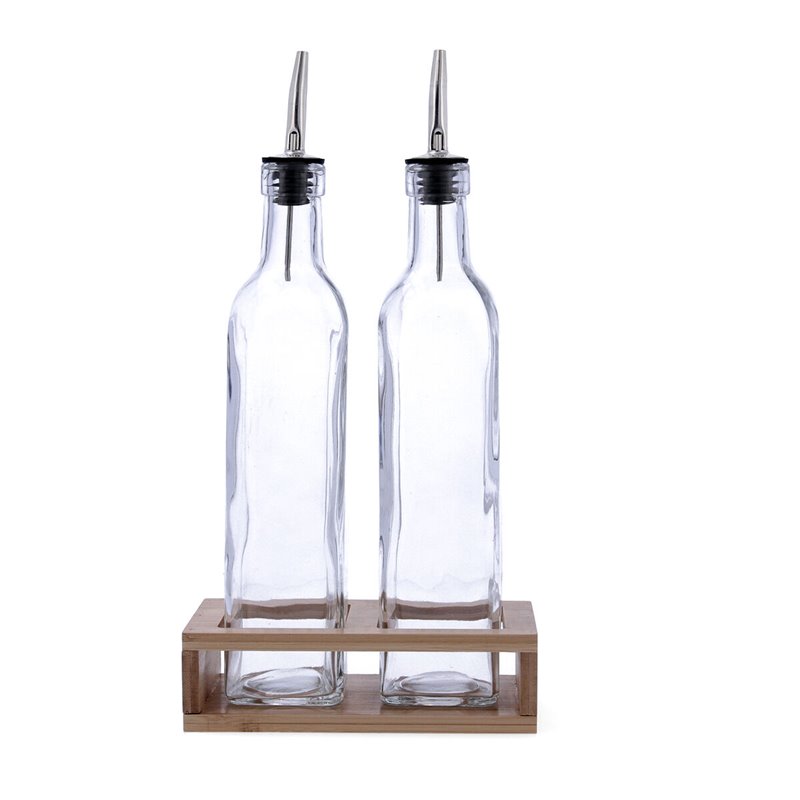 Image secondaire de Ensemble salière et poivrier Quid Naturalia Transparent verre 550 ml