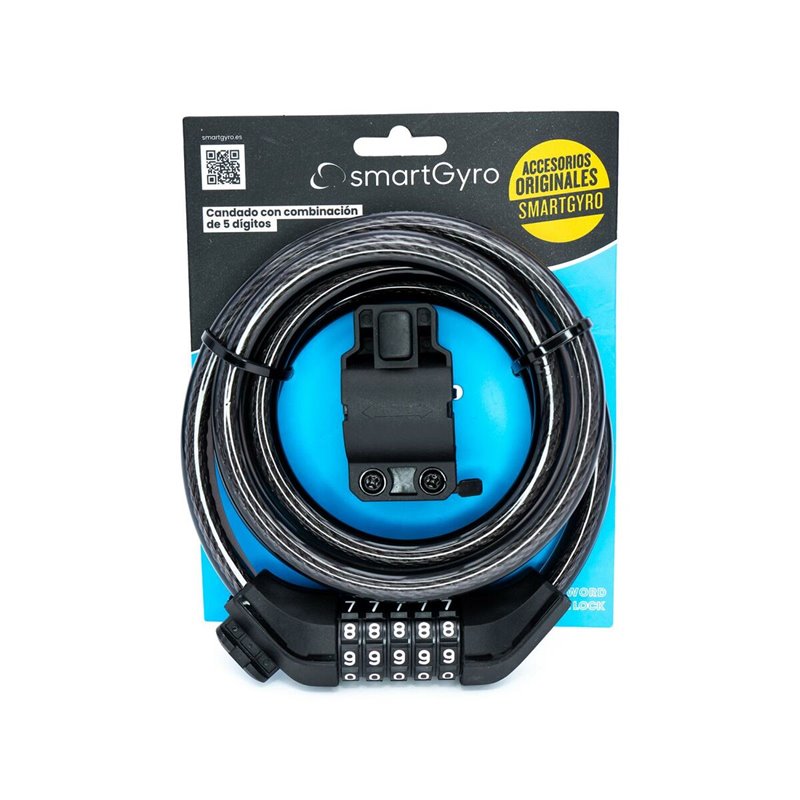 Serrure à combinaison Smartgyro SG27-348 Noir